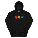 PNTBTTR Faces Hoodie Embroidered