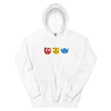 PNTBTTR Faces Hoodie Embroidered